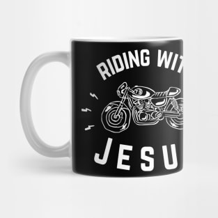 Riding With Jesus Mug